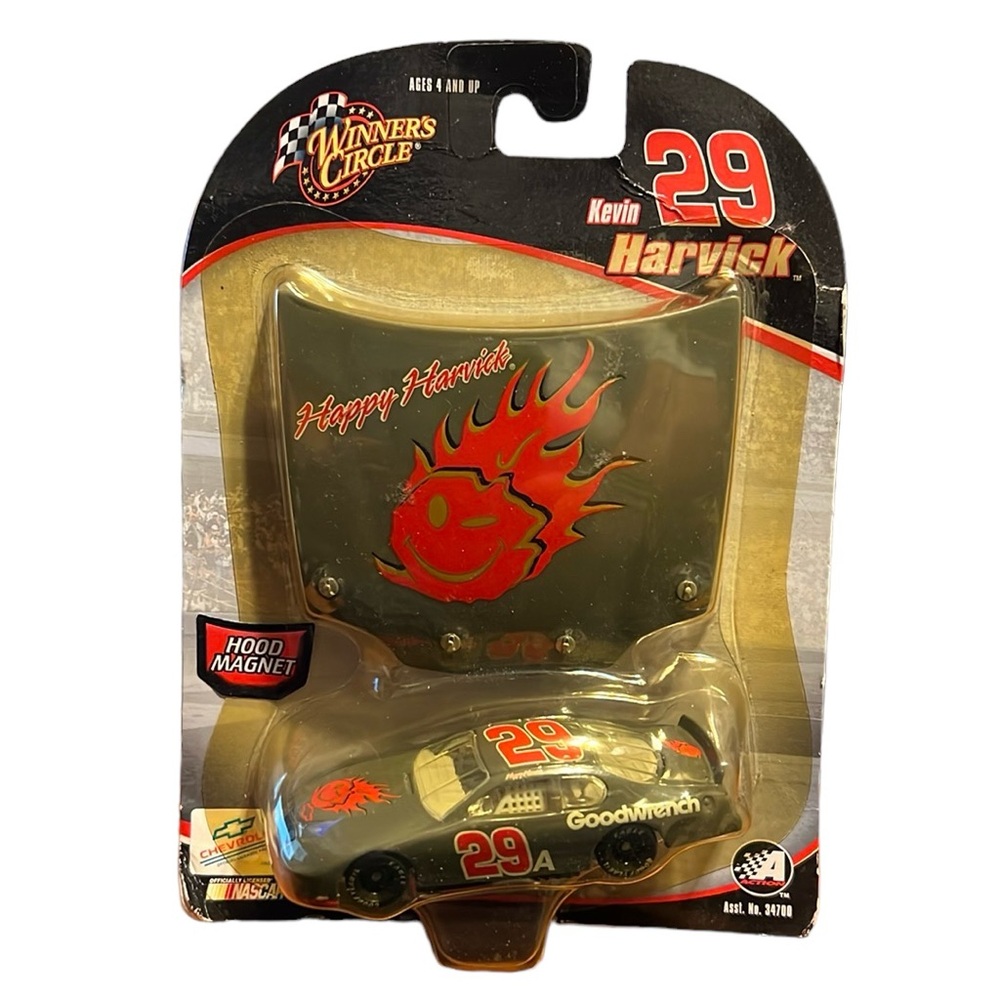 Winner’s Circle Kevin Harvick 1:64 Scale die cast car still on packing